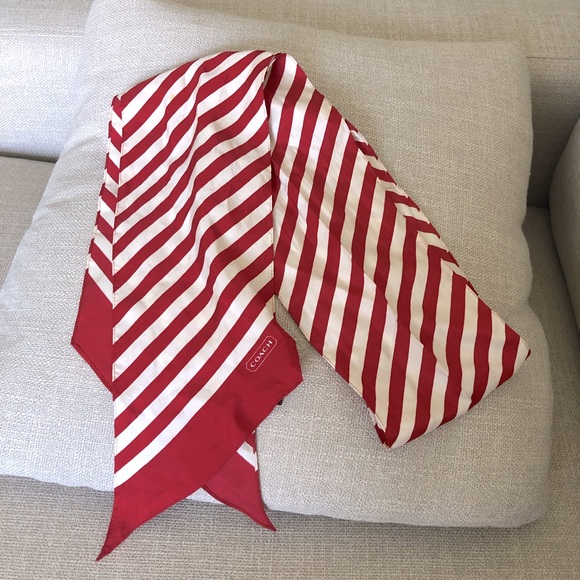 Coach Silk Scarf - Picture 3 of 4